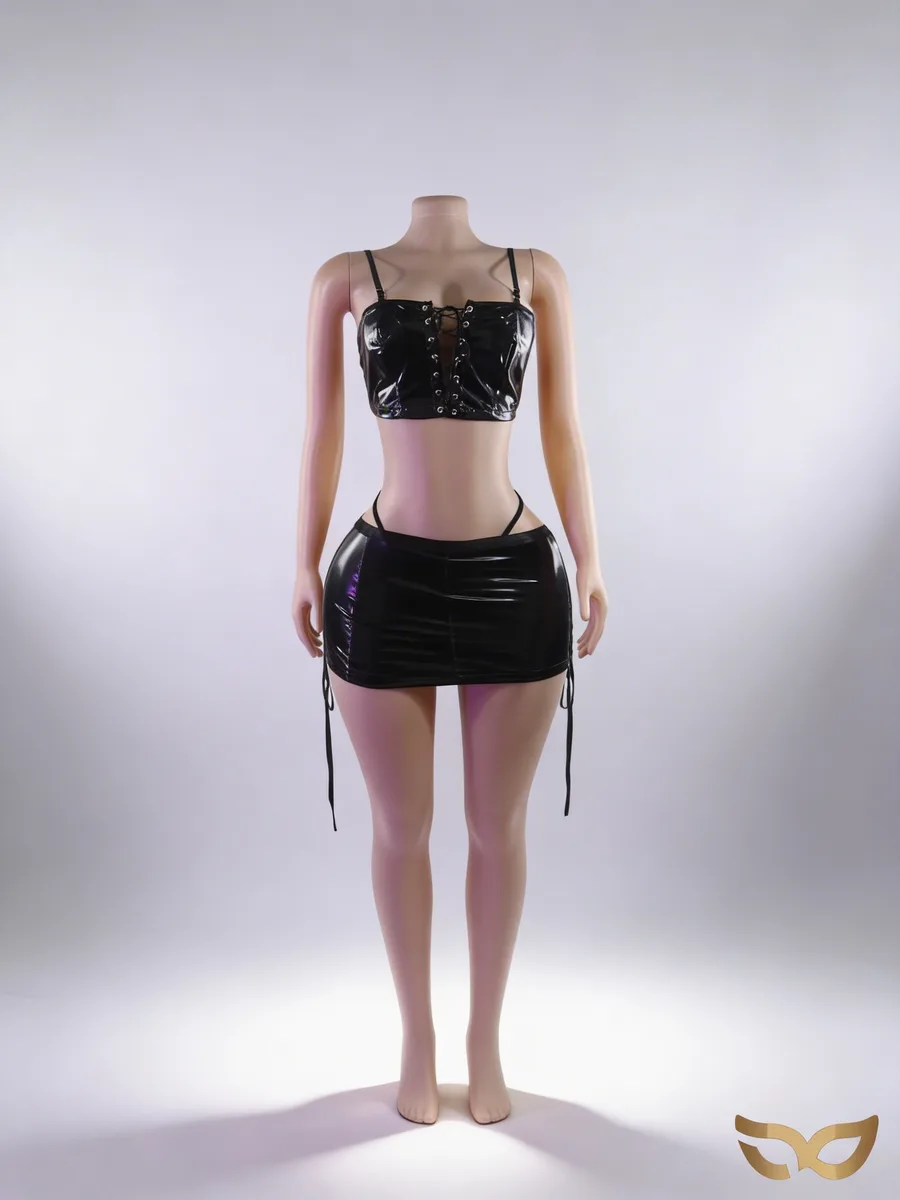 Sexy Latex Pakje voor Vrouwen
